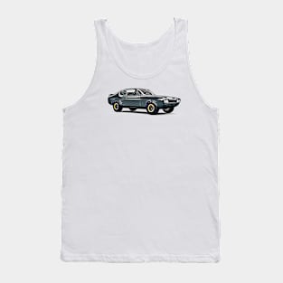 Ford Escort Custom Rally Cartoon Tank Top